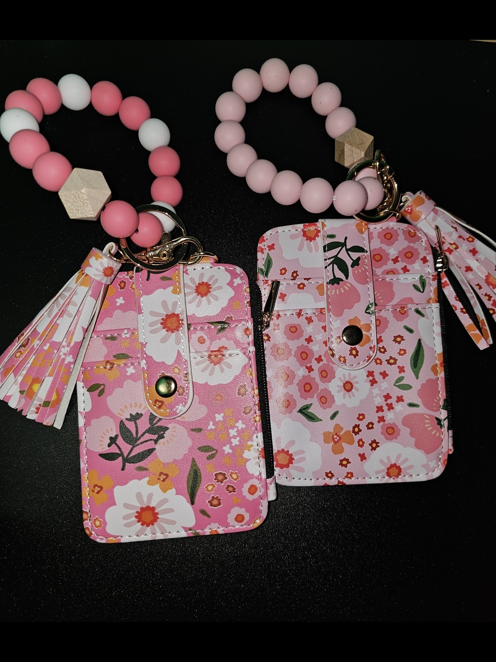 Wristlet Card Holder Keychain - Pick 1